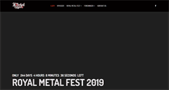 Desktop Screenshot of metalroyale.dk